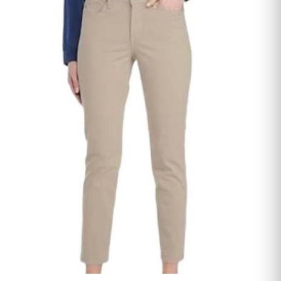 NYDJ Marilyn Straight Sandstone Jeans Size 14 - Picture 1 of 8